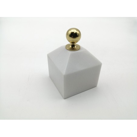 0612BB406 2  SET DI 3 PESI IN MARMO BIANCO AMORE