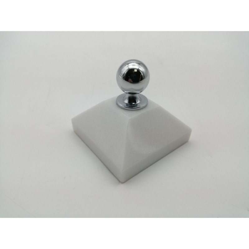 0613BB406 4  PESO IN MARMO BIANCO AMORE