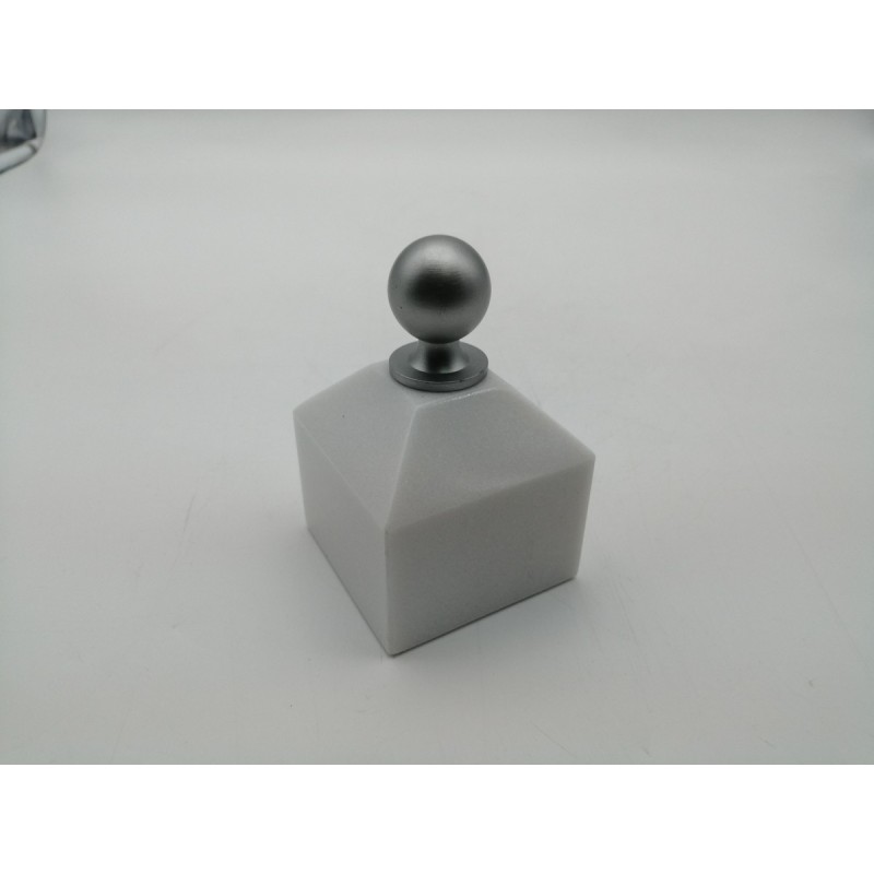 0614BB406 2  SET DI 3 PESI IN MARMO BIANCO AMORE