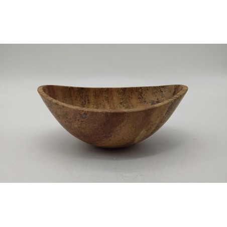 0664TM204 1  VASSOIO IN TRAVERTINO MESSICANO