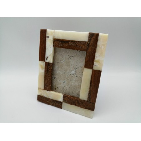 3948CV212 1  PORTAFOTO IN ONICE E MARMO