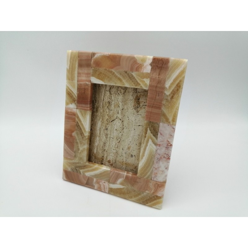 3948CV212 3  PORTAFOTO IN ONICE E MARMO