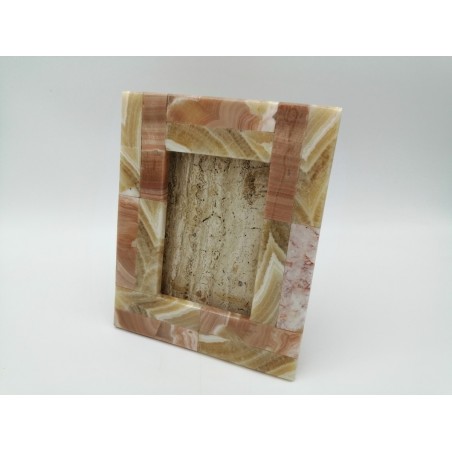 3948CV212 3  PORTAFOTO IN ONICE E MARMO