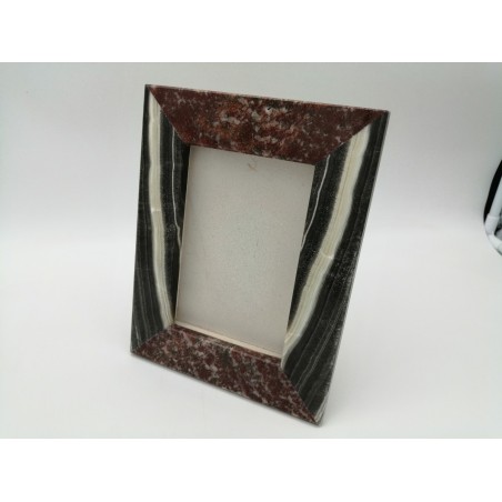 3948CV212 5  PORTAFOTO IN ONICE E MARMO