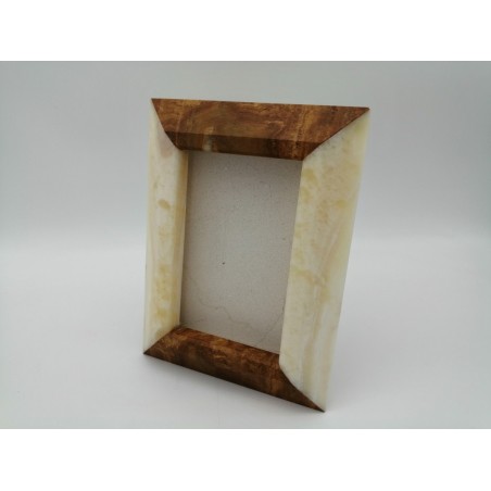 3948CV212 6  PORTAFOTO IN ONICE E MARMO