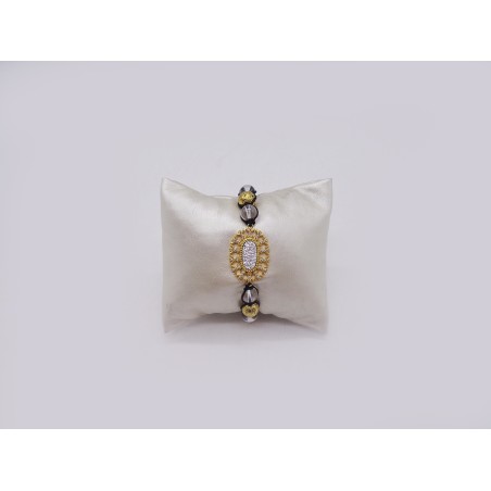 BRACCIALE IN CRISTALLO DI ROCCA