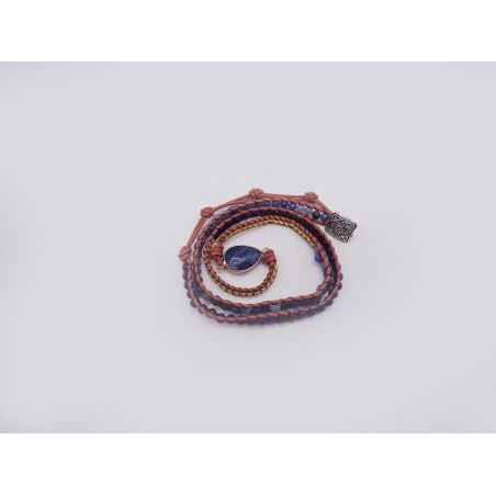 BRACCIALE LUNGO IN LAPISLAZZULI