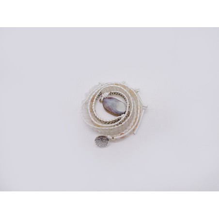 BRACCIALE LUNGO CON AGATA NATURALE