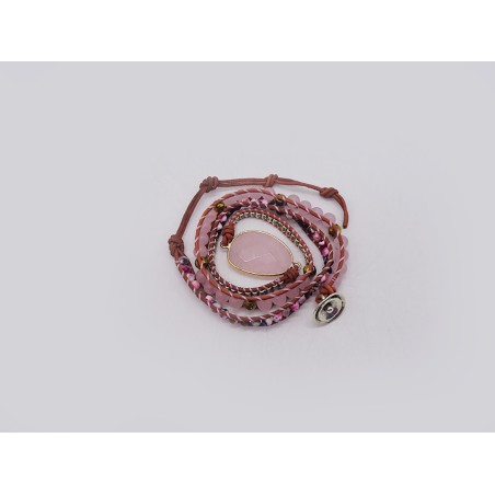 BRACCIALE LUNGO IN QUARZO