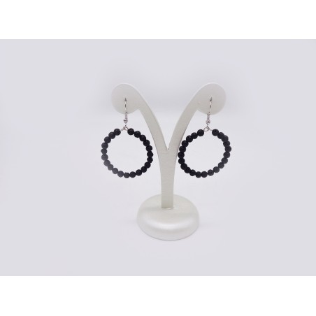 ORECCHINI IN PIETRA LAVICA