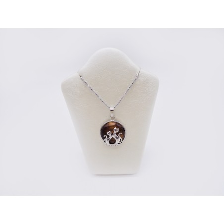 CIONDOLO IN OCCHIO DI TIGRE