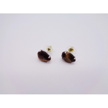 ORECCHINI IN OCCHIO DI TIGRE