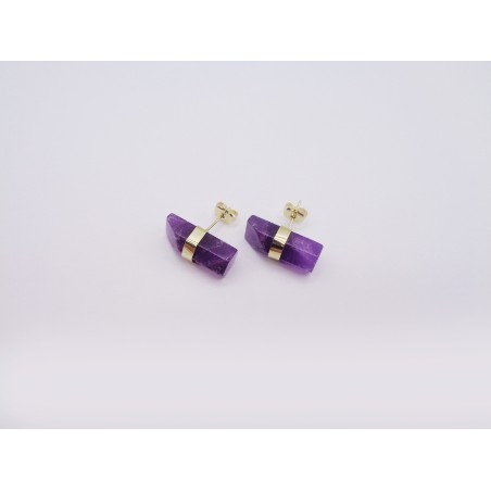 ORECCHINI IN AMETISTA
