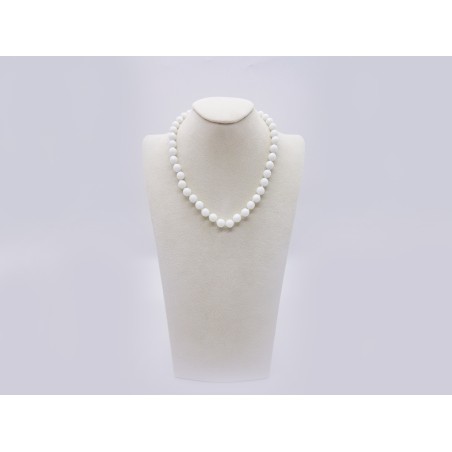 COLLANA IN AGATA BIANCA
