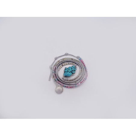BRACCIALE LUNGO IN TURCHESE