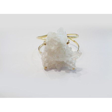 BRACCIALE CON CRISTALLO DI ROCCA