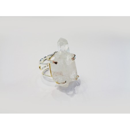 ANELLO CON CRISTALLO DI ROCCA