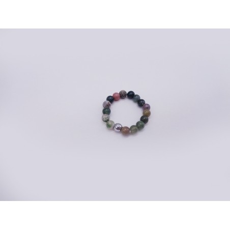 ANELLO ELASTICO IN DIASPRO ARCOBALENO