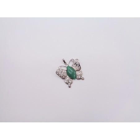 CIONDOLO IN AVVENTURINA VERDE