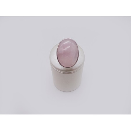 ANELLO CON QUARZO ROSA