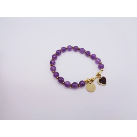 BRACCIALE IN AMETISTA