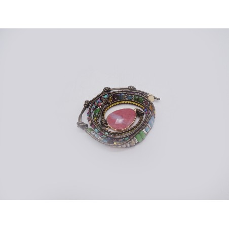 BRACCIALE LUNGO CON PIETRA NATURALE