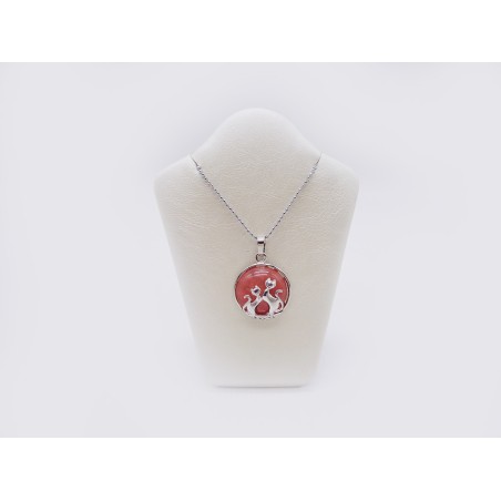 CIONDOLO IN QUARZO PESCA