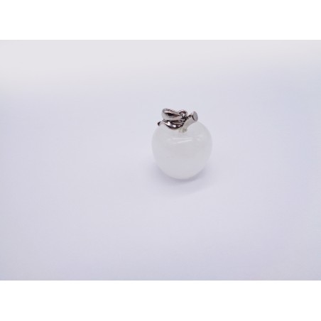 CIONDOLO IN QUARZO BIANCO