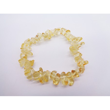 BRACCIALE IN CHIPS DI CITRINO