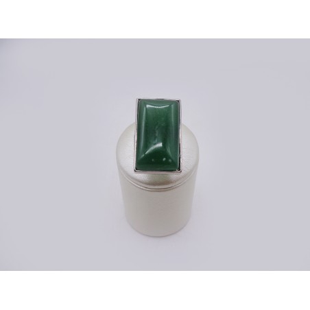 ANELLO IN AVVENTURINA VERDE