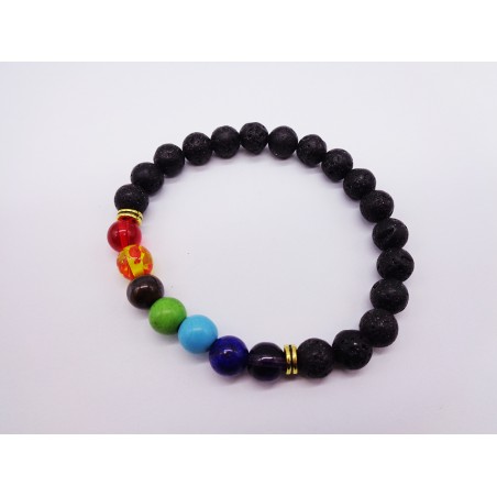 BRACCIALE CHAKRA PIETRE NATURALE