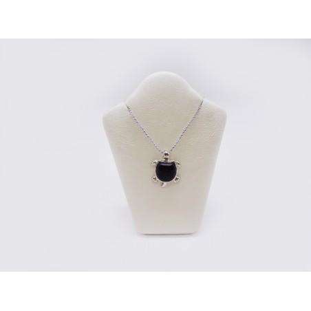 CIONDOLO IN TORMALINA NERA