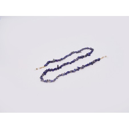 CATENINA PER OCCHIALI IN PIETRA IN LAPISLAZZULI