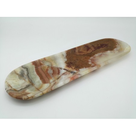 VASSOIO IN ONICE ROSSO