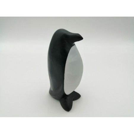 PINGUINO ARAGONITE E ONICE BIANCO