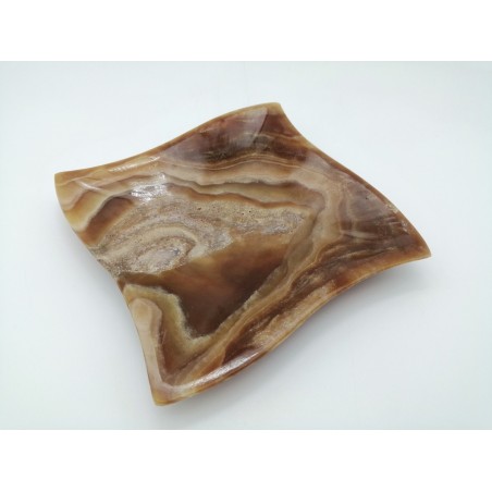 VASSOIO IN ONICE CIOCCOLATO