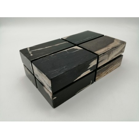 PORTA KLEENEX IN LEGNO FOSSILE