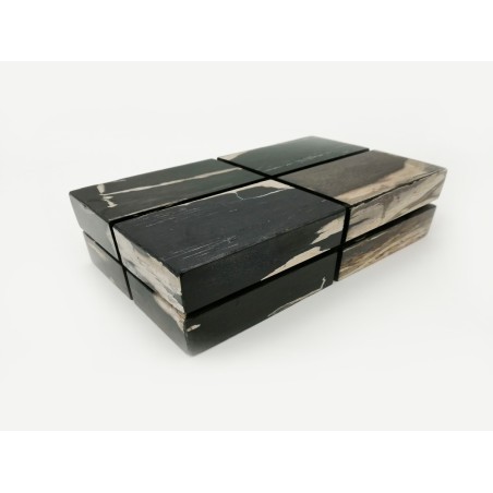 PORTA KLEENEX IN LEGNO FOSSILE