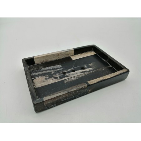 PORTASAPONE IN LEGNO FOSSILE