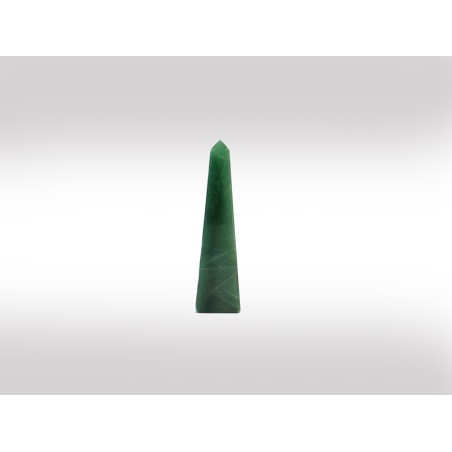 OBELISCO IN QUARZO VERDE