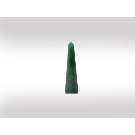 OBELISCO IN QUARZO VERDE