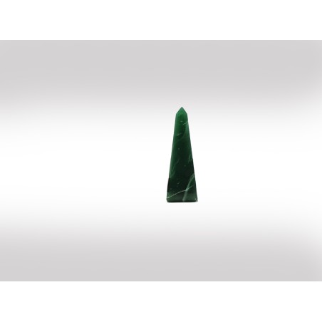 OBELISCO IN QUARZO VERDE