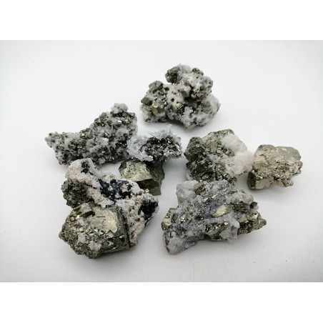 PIETRA CRISTALLO CON PIRITE