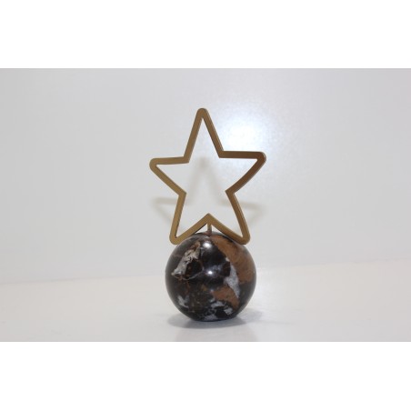 SFERA CON DECORAZIONE NATALIZIA