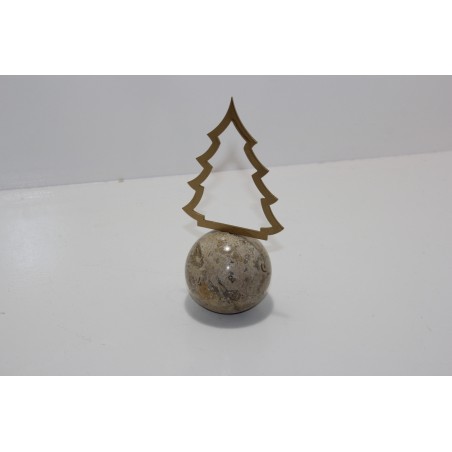 SFERA CON DECORAZIONE NATALIZIA