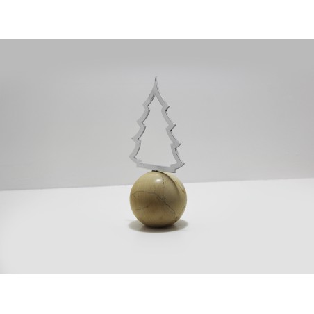 SFERA CON DECORAZIONE NATALIZIA
