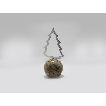 SFERA CON DECORAZIONE NATALIZIA