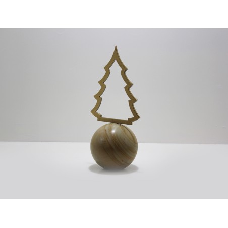 SFERA CON DECORAZIONE NATALIZIA