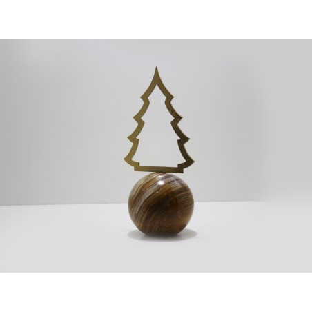 SFERA CON DECORAZIONE NATALIZIA