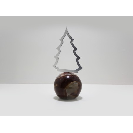 SFERA CON DECORAZIONE NATALIZIA